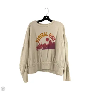 Easy Layer Team Vibe Sweatshirt Crewneck By Old Navy In White, Size: 2x