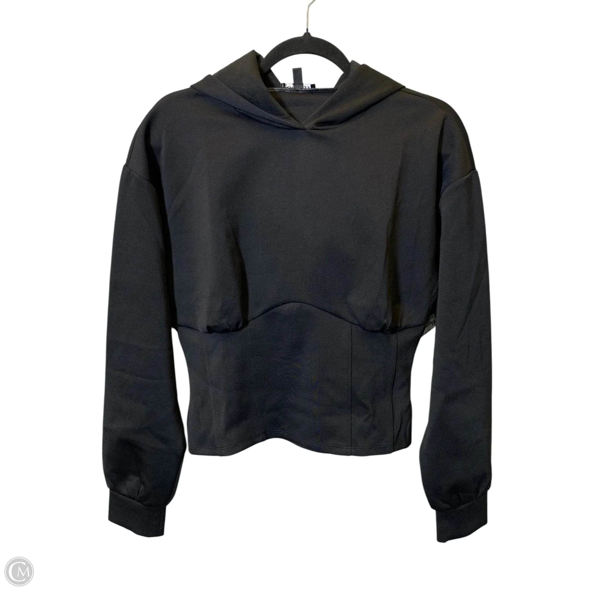 Sweatshirt Hoodie By Express In Black, Size: M Sea Fit
