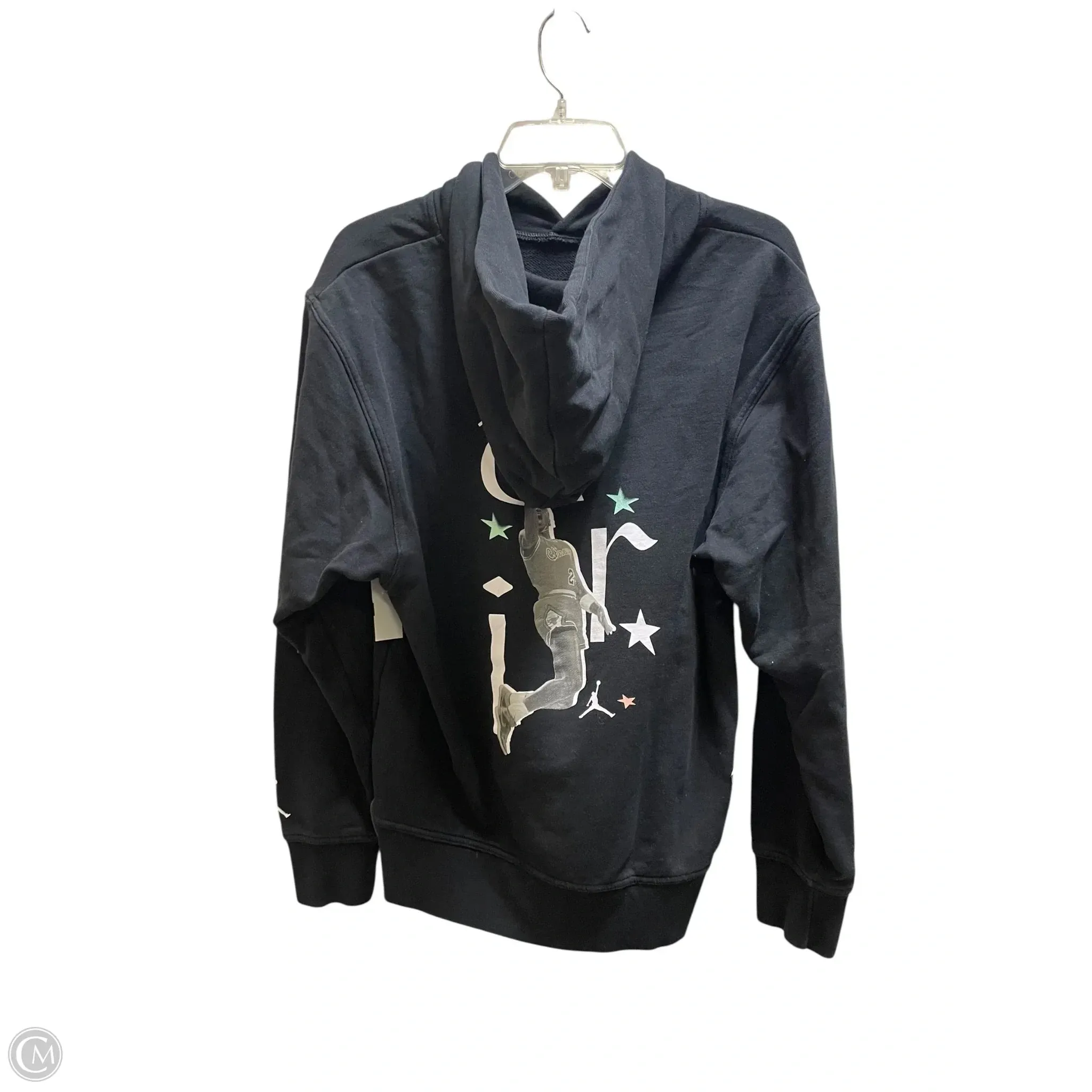 Timeless Wear Sweatshirt Luxury Designer By Jordan In Black, Size: S
