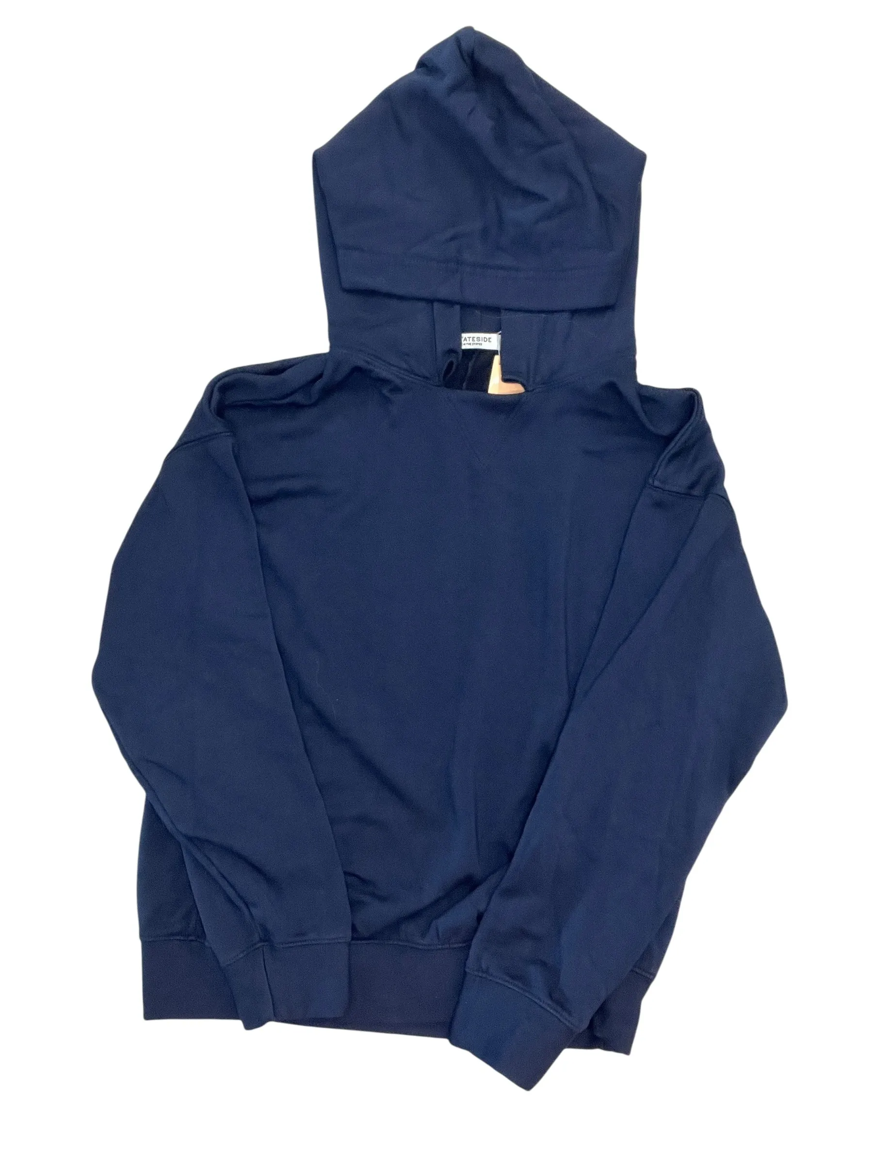 Comfort Fit Sweatshirt Hoodie By Stateside In Navy, Size:Xs