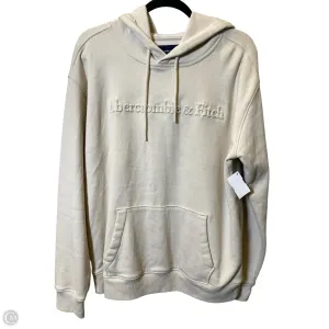 Athletic Sweatshirt Hoodie By Abercrombie And Fitch In Tan, Size: M Swim Easy