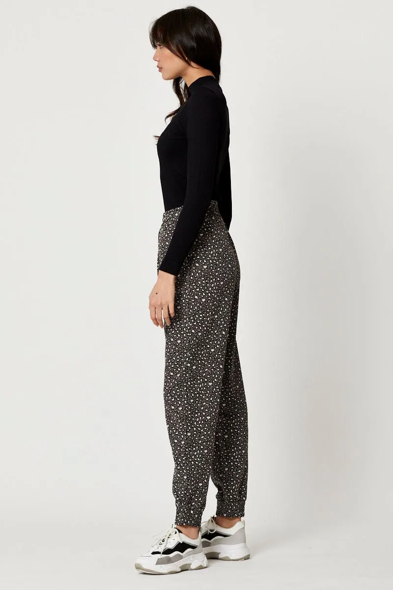Print Jogger Track Pants Effortless Comfort