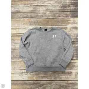 Sweatshirt Crewneck By Under Armour In Grey, Size: S Eco Wear