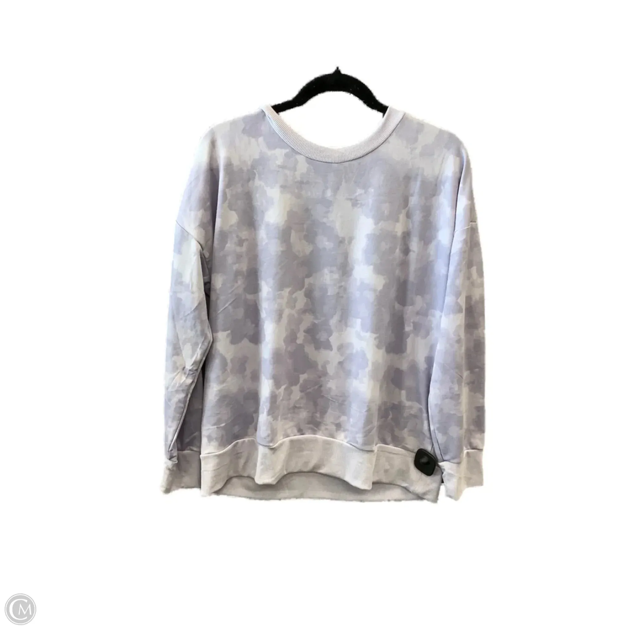 Sweatshirt Crewneck By Mondetta In Purple, Size: L AntimicrobialCoating Minimal Mood