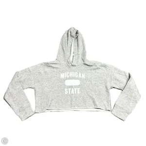 Sweatshirt Hoodie By Nike In Grey, Size: M Hero Glow