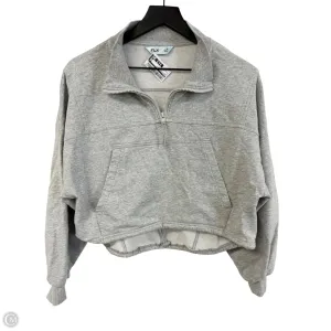 QuickDryingTech Comfortable Design Sweatshirt Collar By Flx In Grey, Size: S
