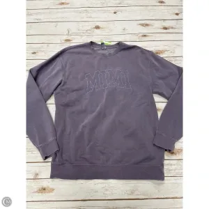 Sweatshirt Crewneck By Cmf In Purple, Size: L Team Vibe