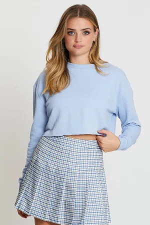 Personalized product clearance Blue Long Sleeve Sweat