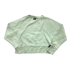 Athletic Sweatshirt Crewneck By Nike In Green, Size:S Busy Glow Quick Wear
