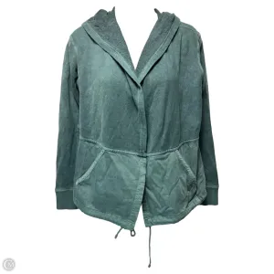 Classic Mode Epiq Jacardi-Hydro Vintage Wash Sweatshirt Hoodie By Toad & Co In Teal, Size: Xs