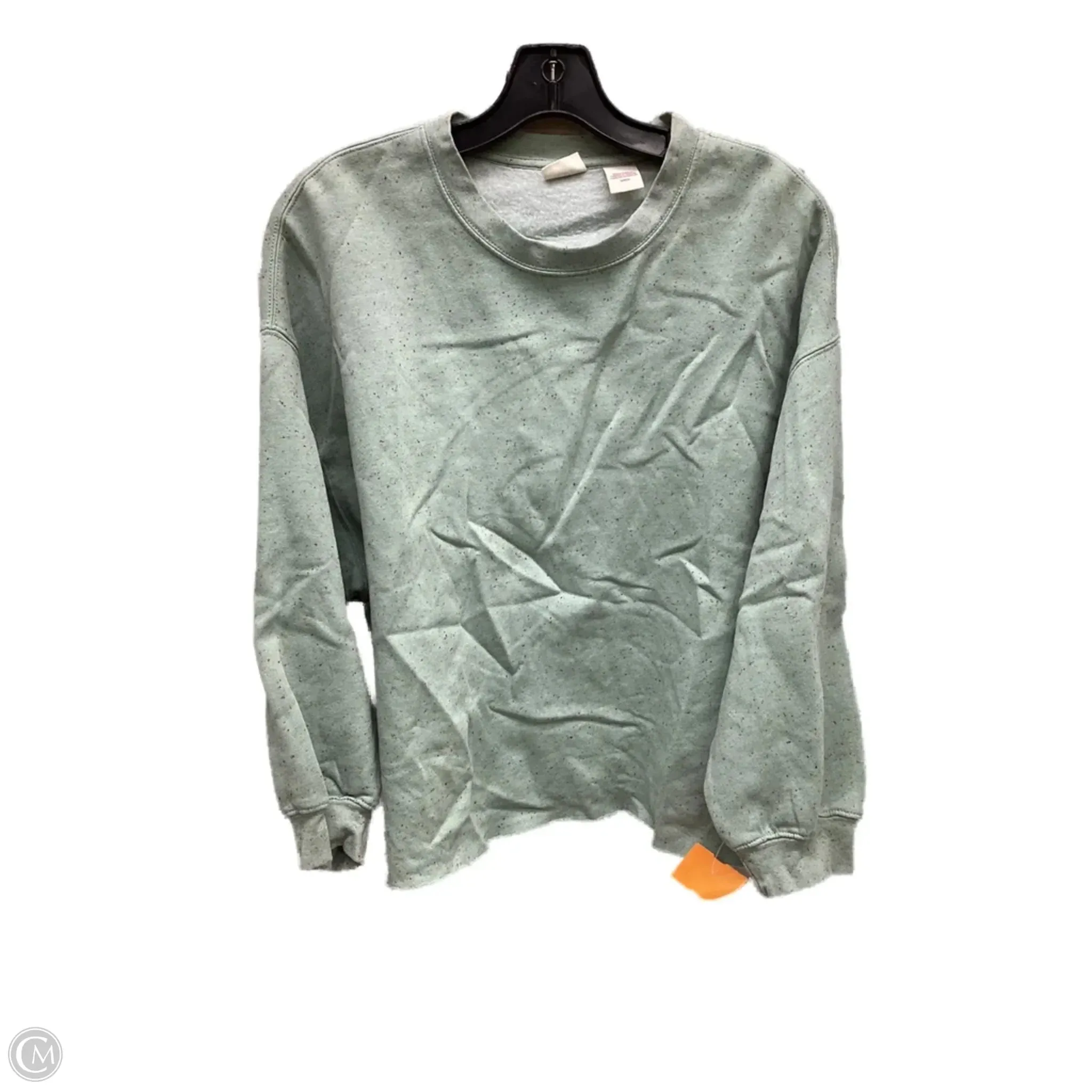 LowMaintenanceFabric Active Fit Sweatshirt Crewneck By Levis In Green, Size: S