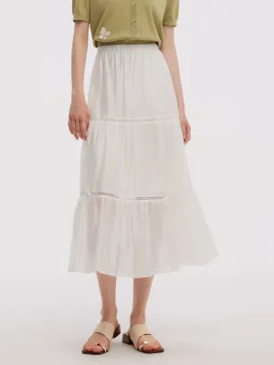 Tencel Blend Women A-Line Skirt Bold Look Innovative Fabric