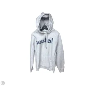 british retro Sweatshirt Hoodie By Cmc In Grey, Size: L