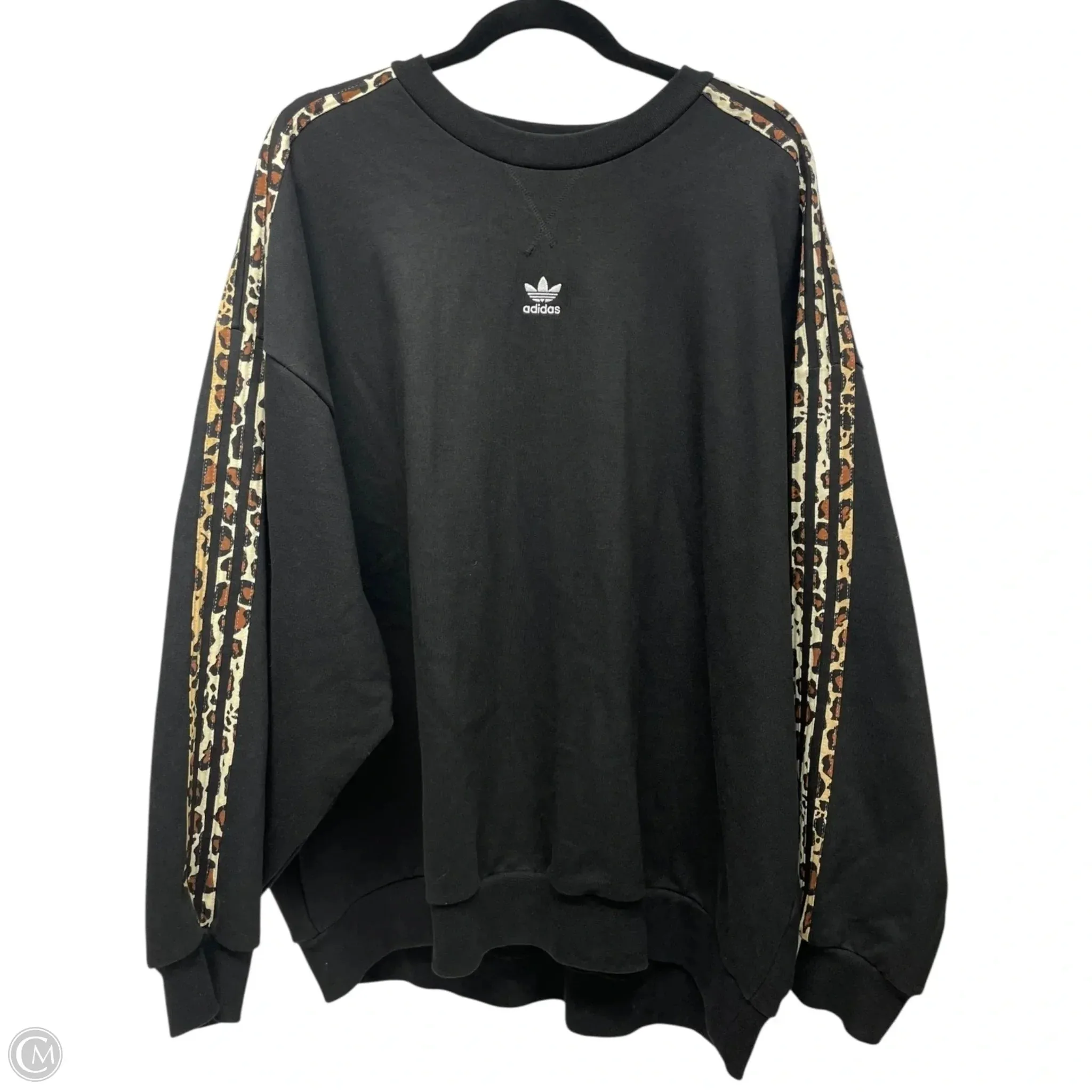 Sweatshirt Crewneck By Adidas In Black, Size: L SeamFreeEngineering Surf Mood
