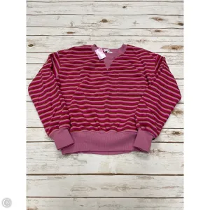 Sweatshirt Crewneck By Evereve In Striped Pattern, Size: Xs Stretch Ease Light Sweatshirt