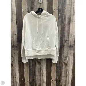 Athletic Sweatshirt Hoodie By Avia In White, Size: M Smart Glow