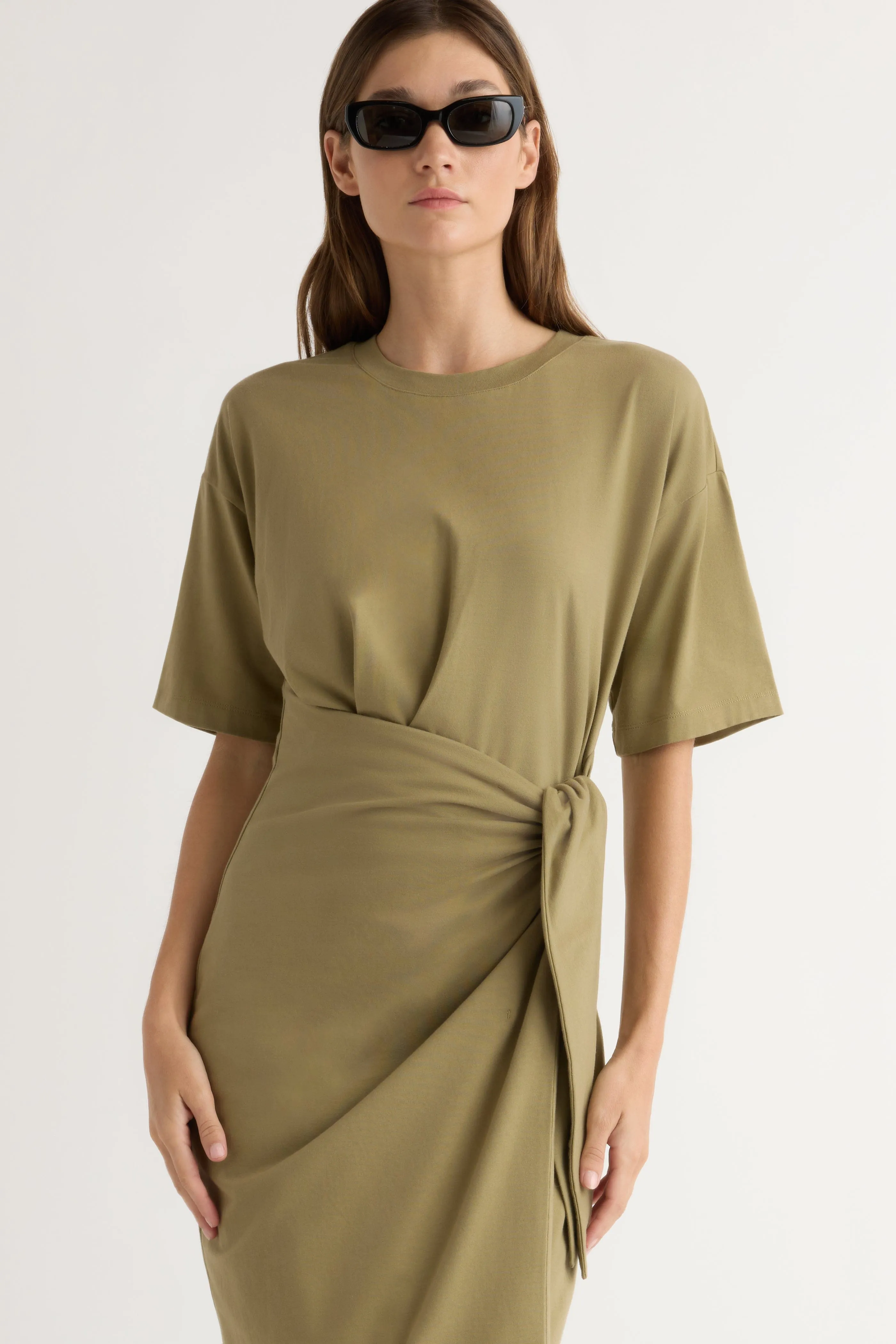 Japan Neat Star Soul Noa Organic Cotton T-Shirt Wrap Dress