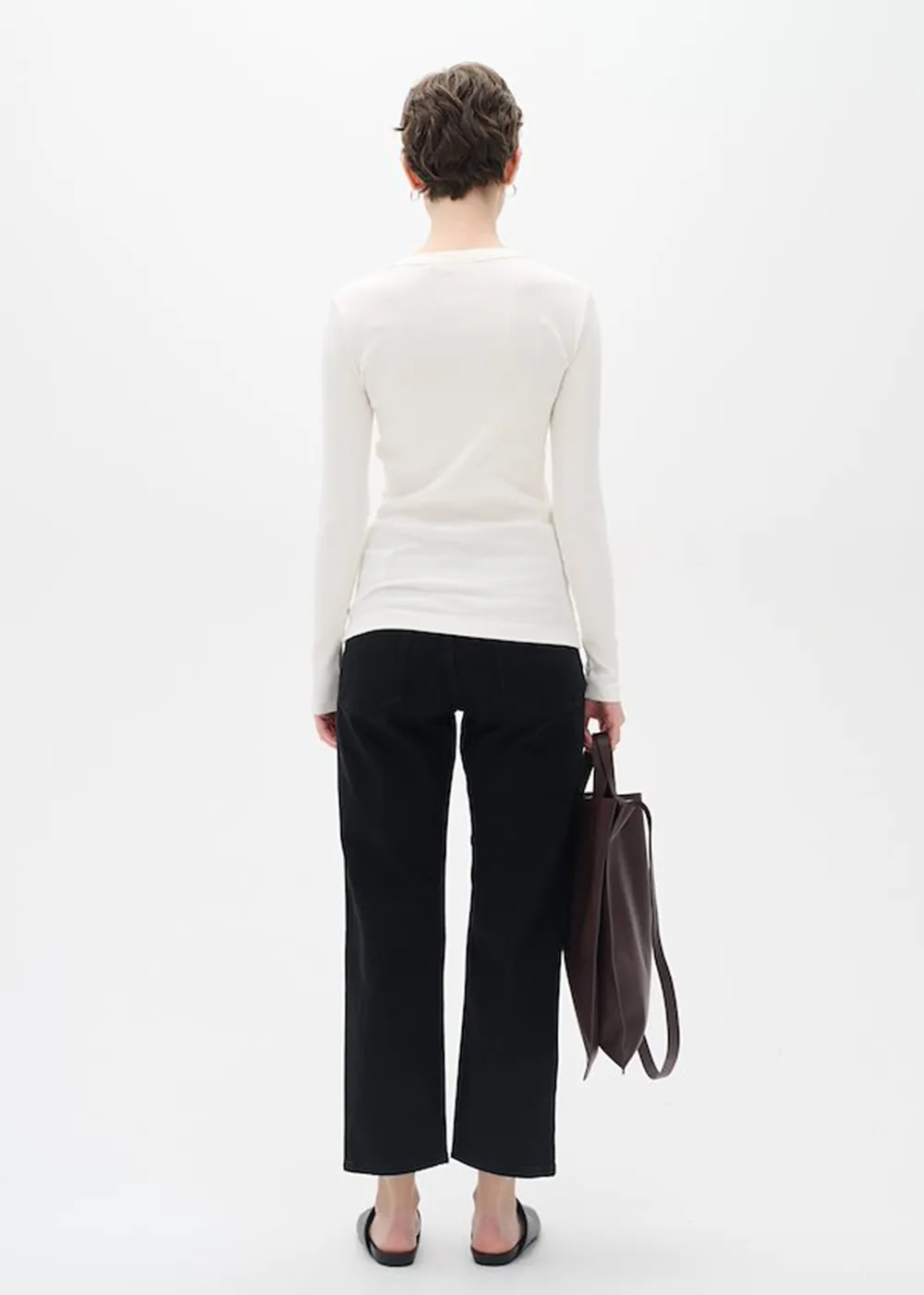 Dagna Long Sleeve T-Shirt Durable Knit Structure Eco Certified Textile