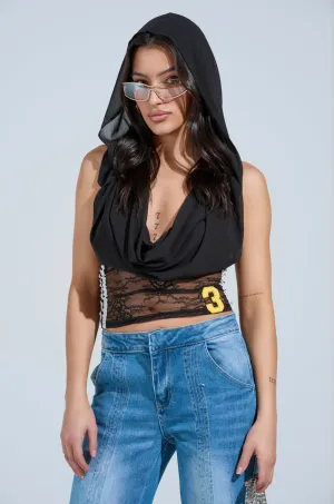 Heat resistant high safety level DON'T MESS WITH ME HALTER TOP
