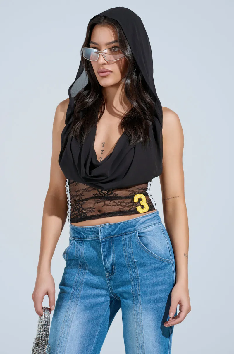 DON'T MESS WITH ME HALTER TOP Feedback - responsive Thermal Regulation Fabric