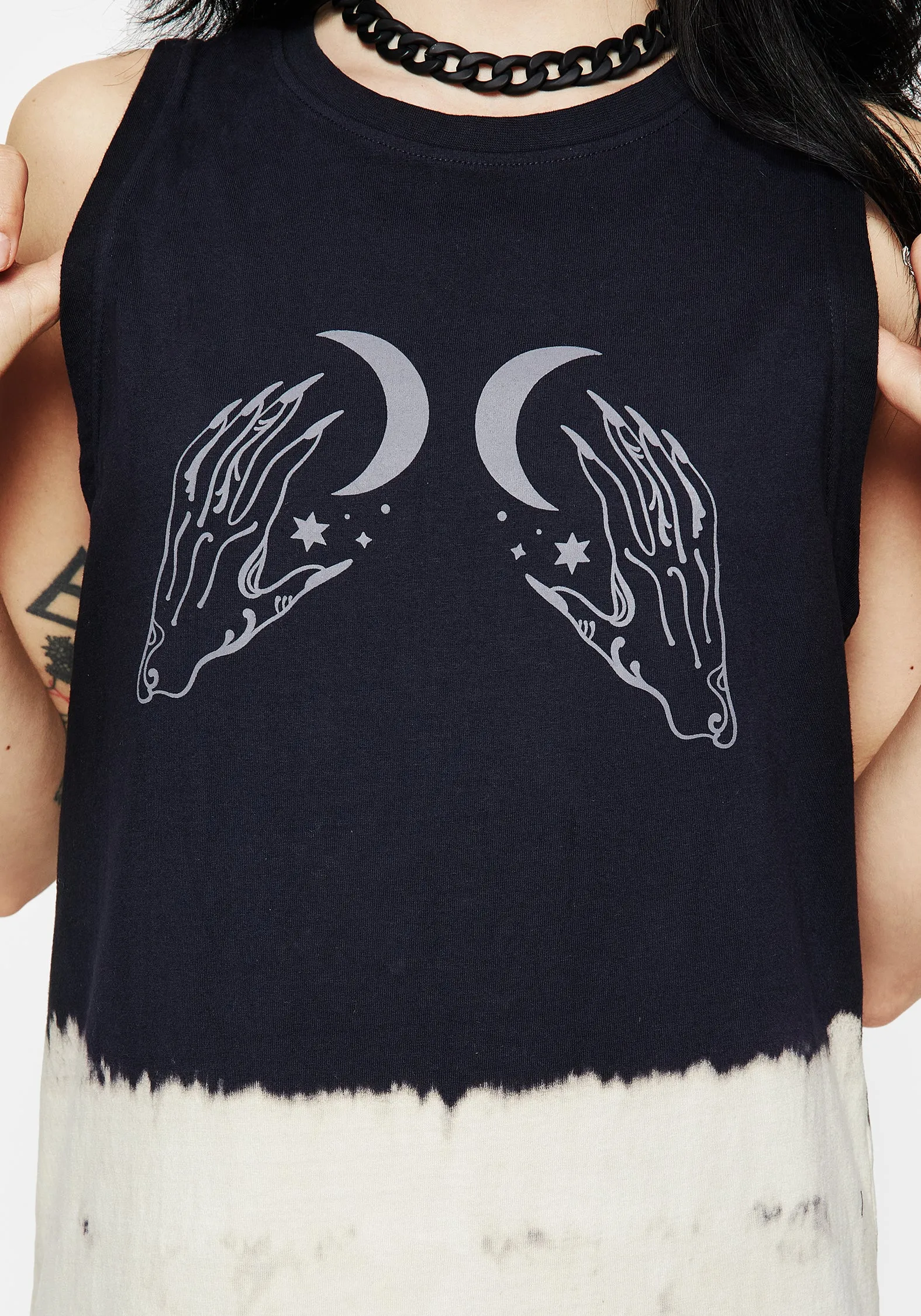 EcoFriendly Dye Galdor Tie Dye Longline Tank Top