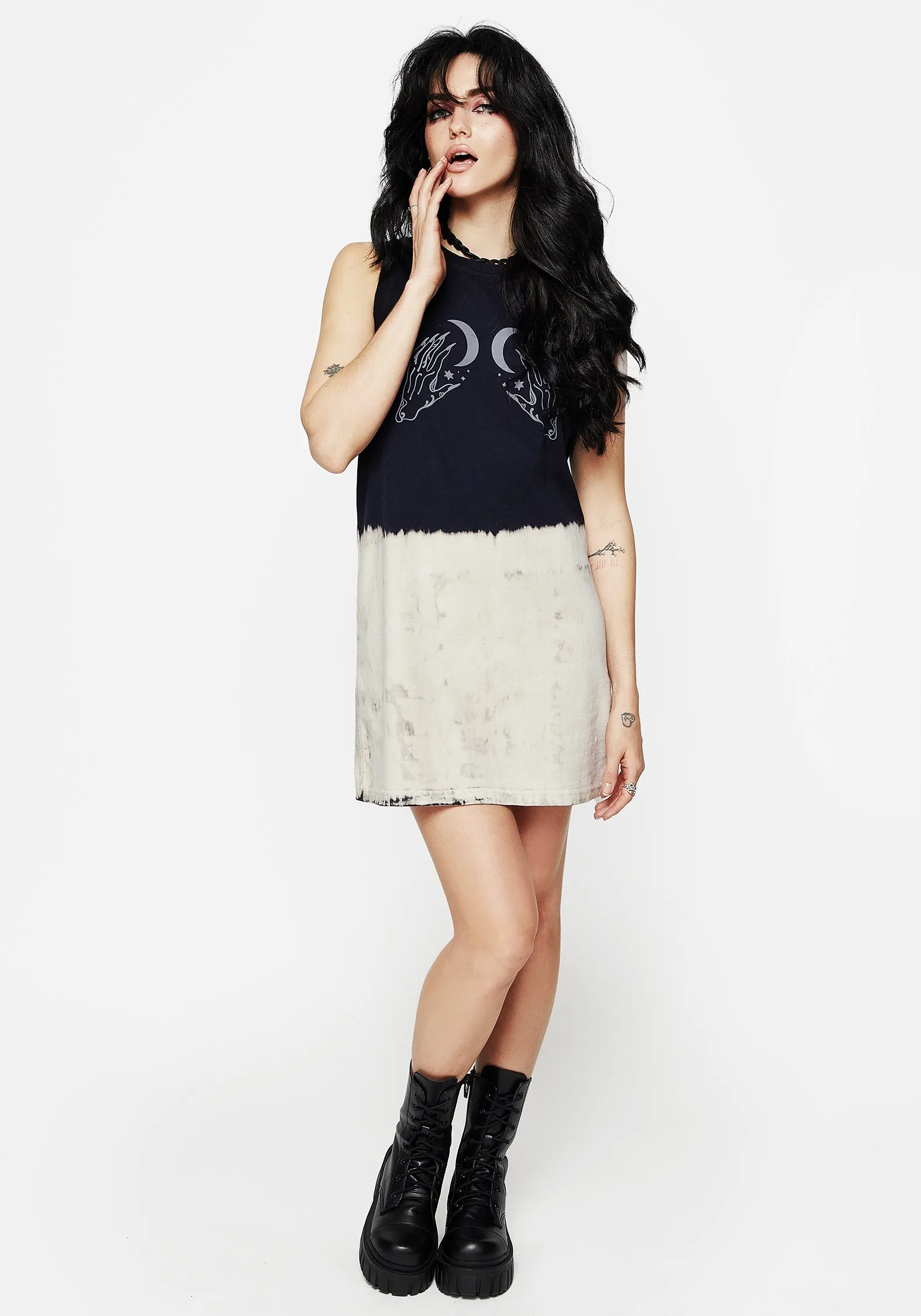 Summer Fashion Galdor Tie Dye Longline Tank Top