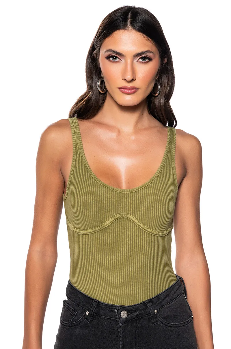 standard model Ultra Fine Microfiber Blend ME TIME MINERAL WASH BODYSUIT