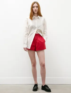 Shorty Shorts Sunny Dried Canvas Red equestrian wear