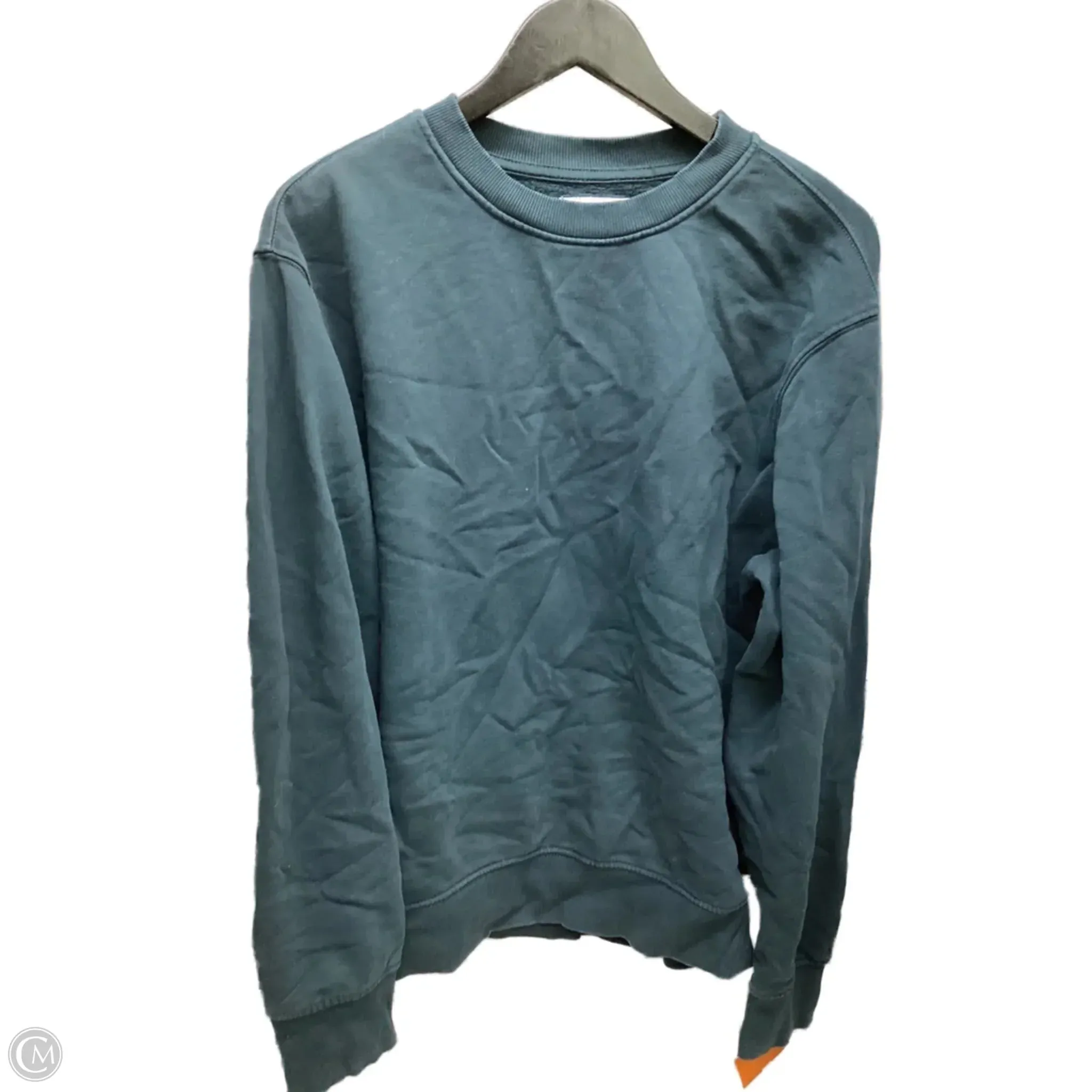 Sweatshirt Crewneck By Old Navy In Green, Size: M Queen Glow Stylish Hat