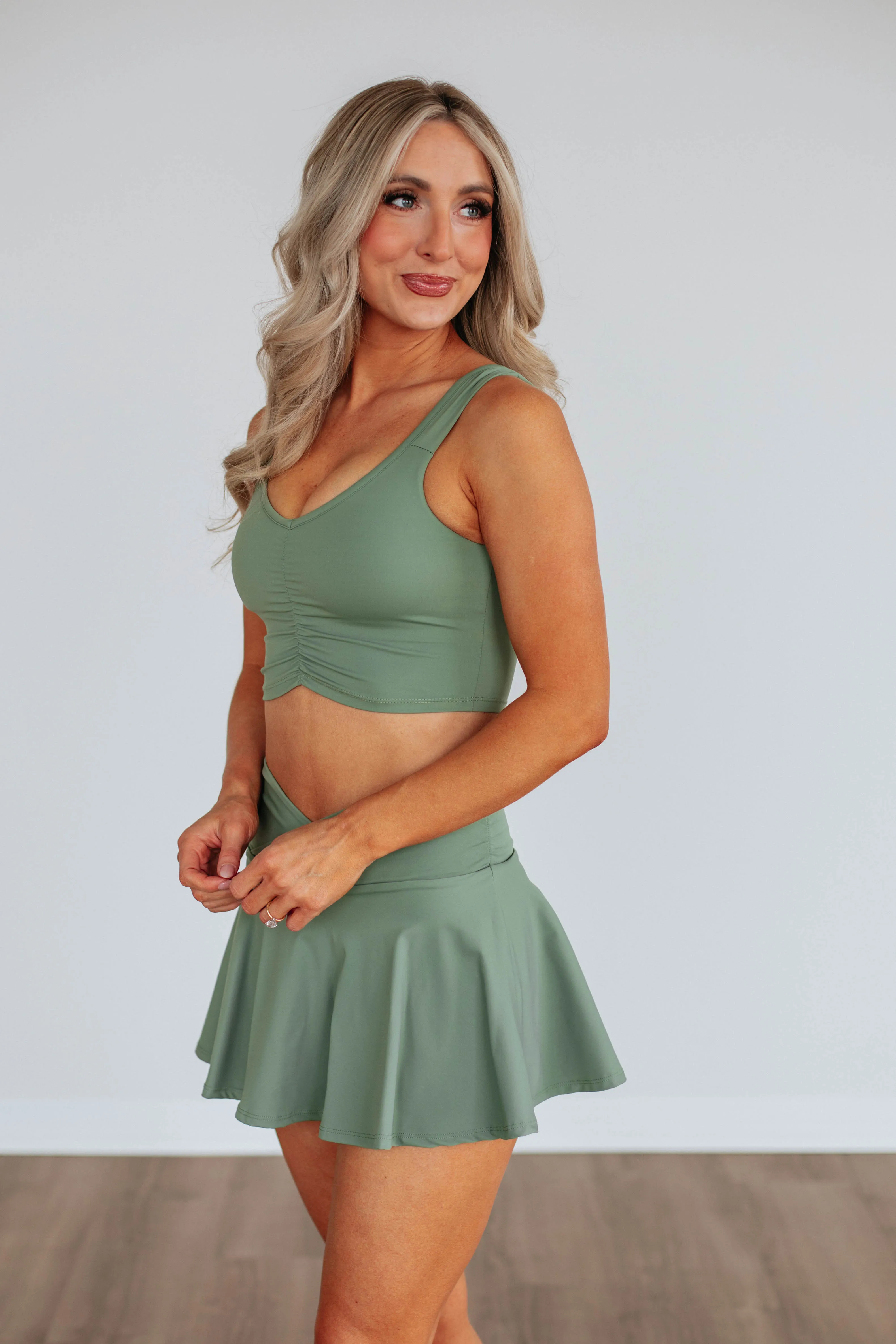 Smart Look Iggy Active Skirt - Fern