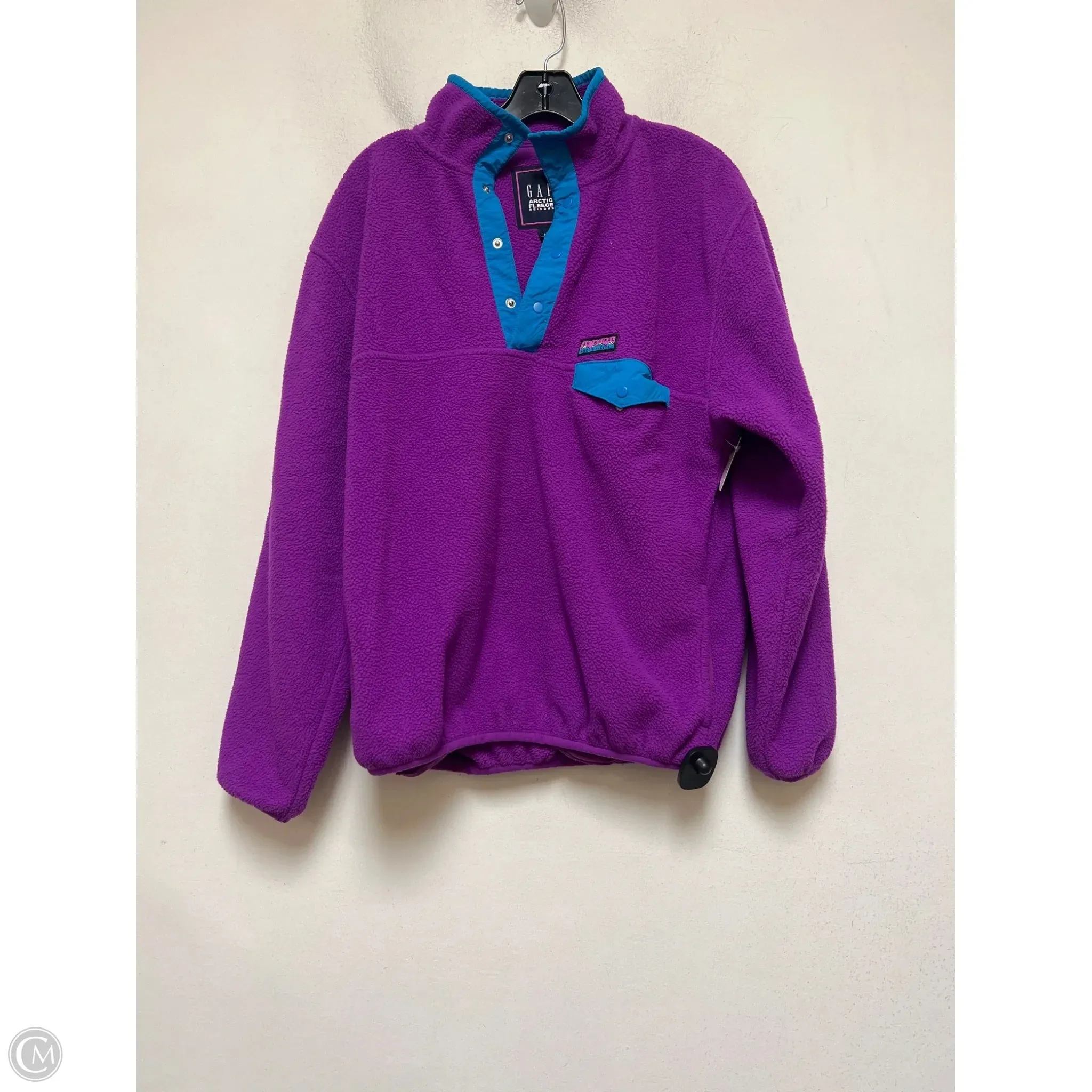 Sweatshirt Collar By Gap In Purple, Size: S Hike Fit
