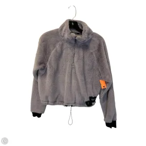 QuickReleaseFastener Sweatshirt Collar By Calvin Klein In Purple, Size: M