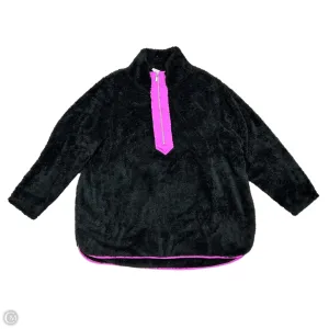 Essential Shirt OdorResistantClothing Sweatshirt Crewneck By Livi Active In Black & Purple, Size: 2x
