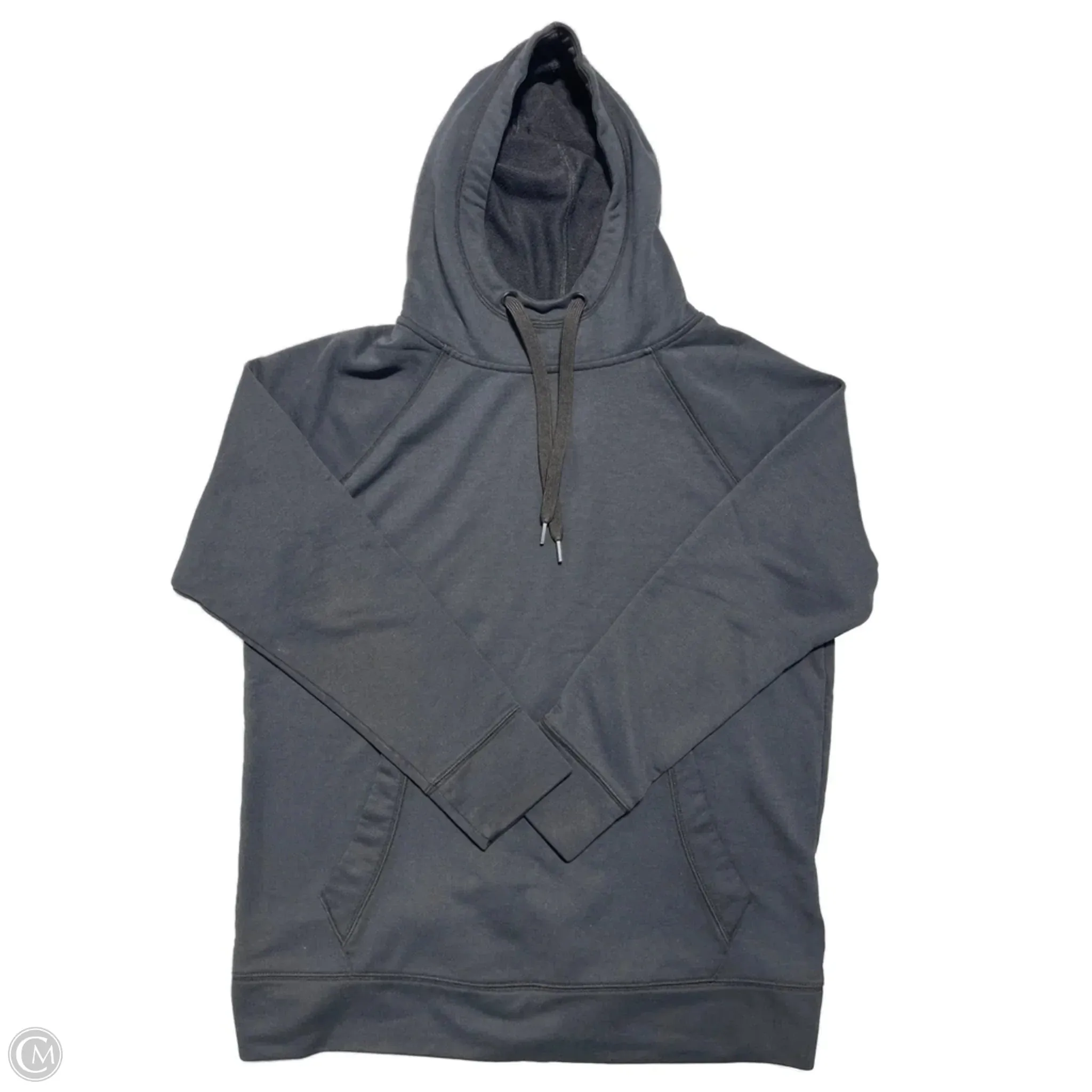 Gloss Fit Fur Fit Sweatshirt Hoodie By Athleta In Black, Size: M