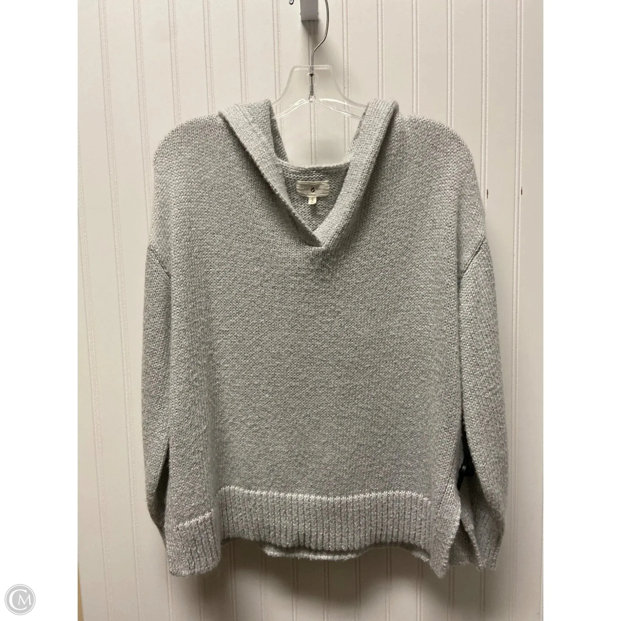 Coastal Chic Diamond Soul Sweatshirt Hoodie By Lou And Grey In Grey, Size: S