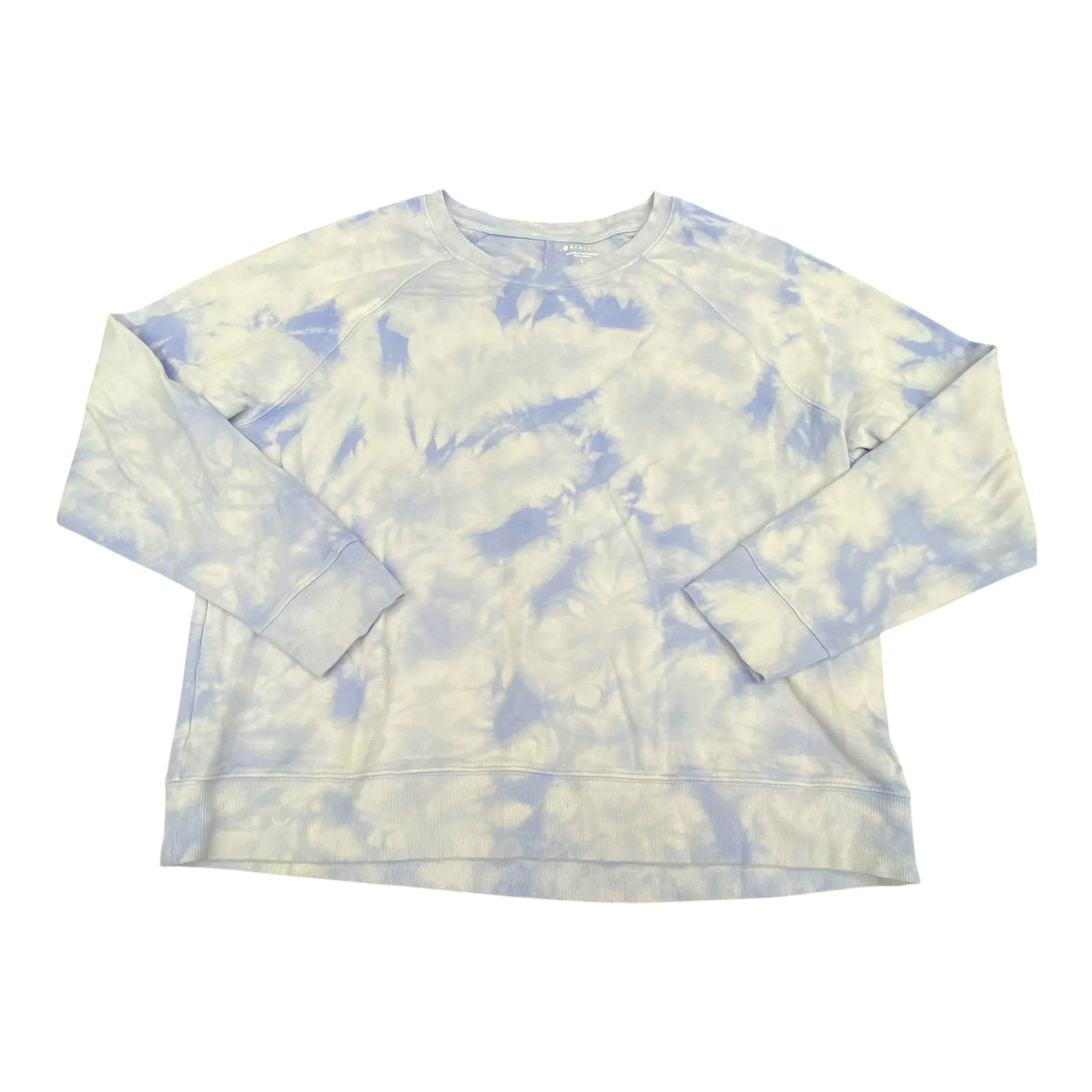 Sweatshirt Crewneck By Athleta In Tie Dye Print, Size:L Wide Glow TearResistant Fabric