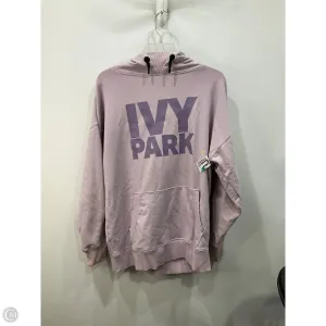 Sweatshirt Hoodie By Ivy Park In Purple, Size: M Comfort Design