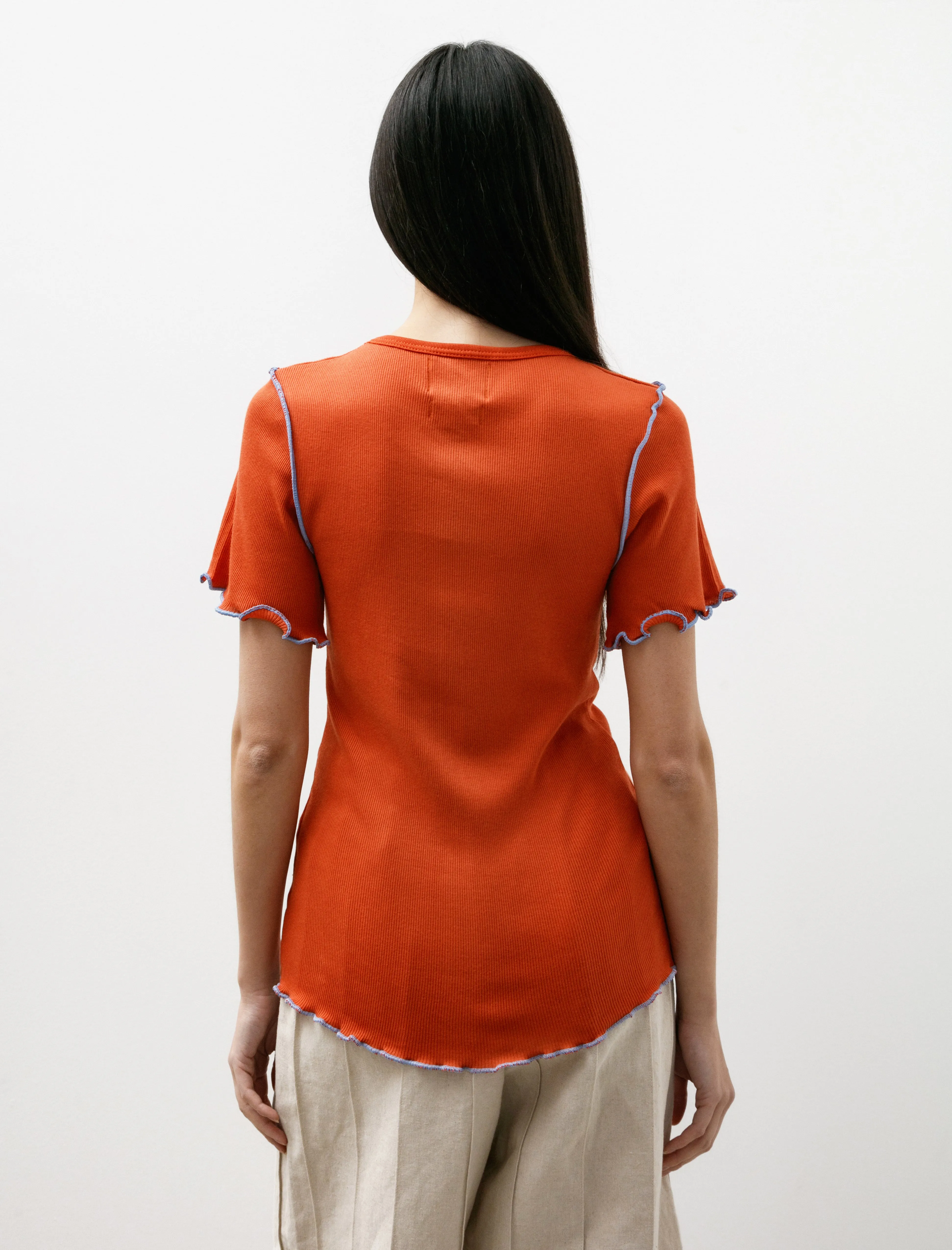 Functional Jacket Hello and Goodbye T-Shirt Red Fire