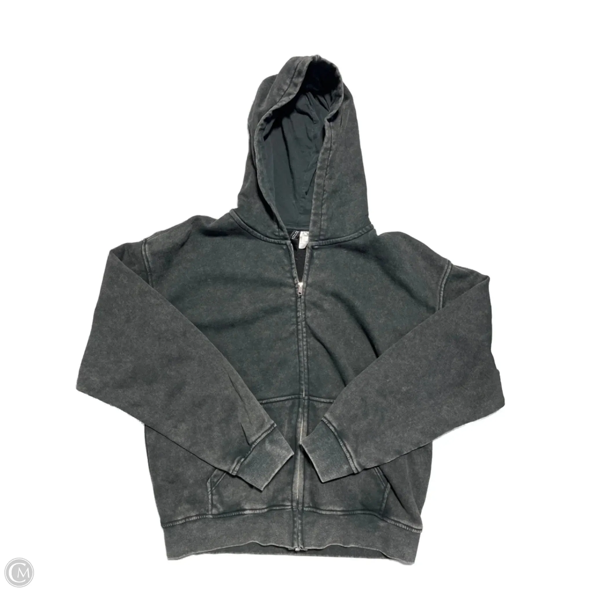 Sweatshirt Hoodie By Divided In Grey, Size: S Trans Glow DoubleLayered Fabric
