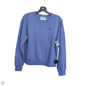 QuickDry Technology UVProtectionCloth Athletic Sweatshirt Crewneck By Champion In Purple, Size: Xs