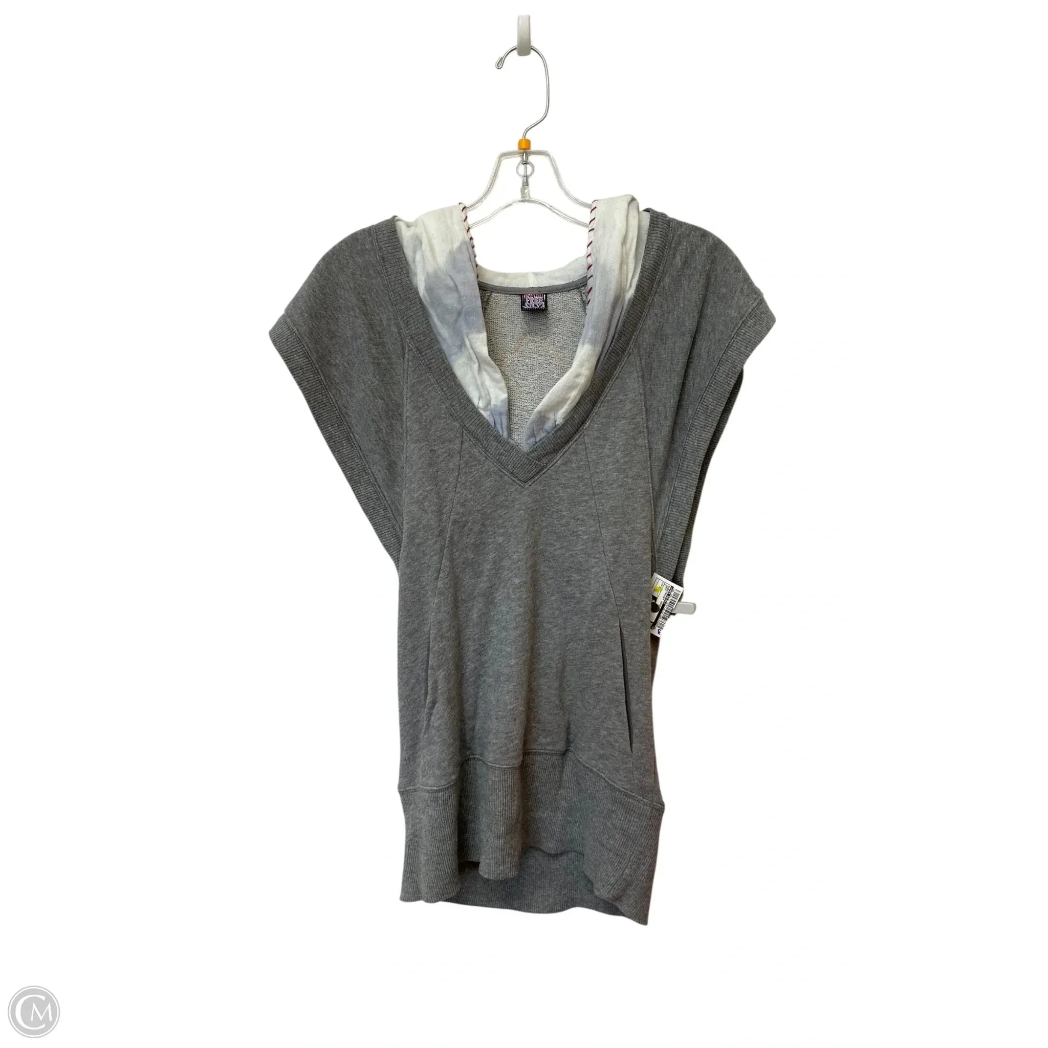 Sweatshirt Hoodie By Free People In Grey, Size: S Regal Glow SeamFreeEngineering