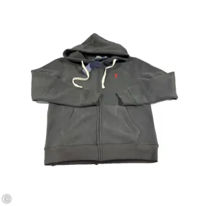 Sweatshirt Hoodie By Polo Ralph Lauren In Black, Size: L Teacher Chic Cozy Fashion