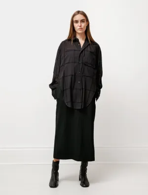 Layered Camisole Zip Dress Black Smile Glow