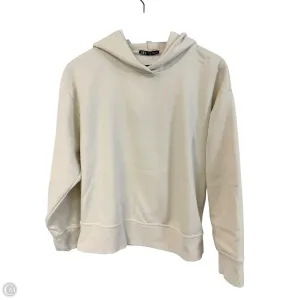 Design Soul Clear Tone Sweatshirt Hoodie By Zara In Cream, Size: S