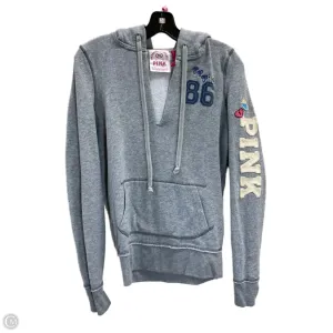 Sweatshirt Crewneck By Pink In Grey, Size: S french chic
