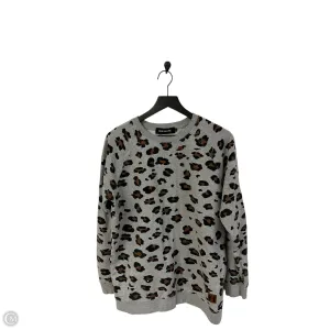 Sweatshirt Crewneck By Clothes Mentor In Brown & Grey, Size: M Tencel Blend Fabric London Edge