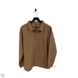 Sweatshirt Collar By Mondetta In Brown, Size: L Casual Skirt Holiday Glow