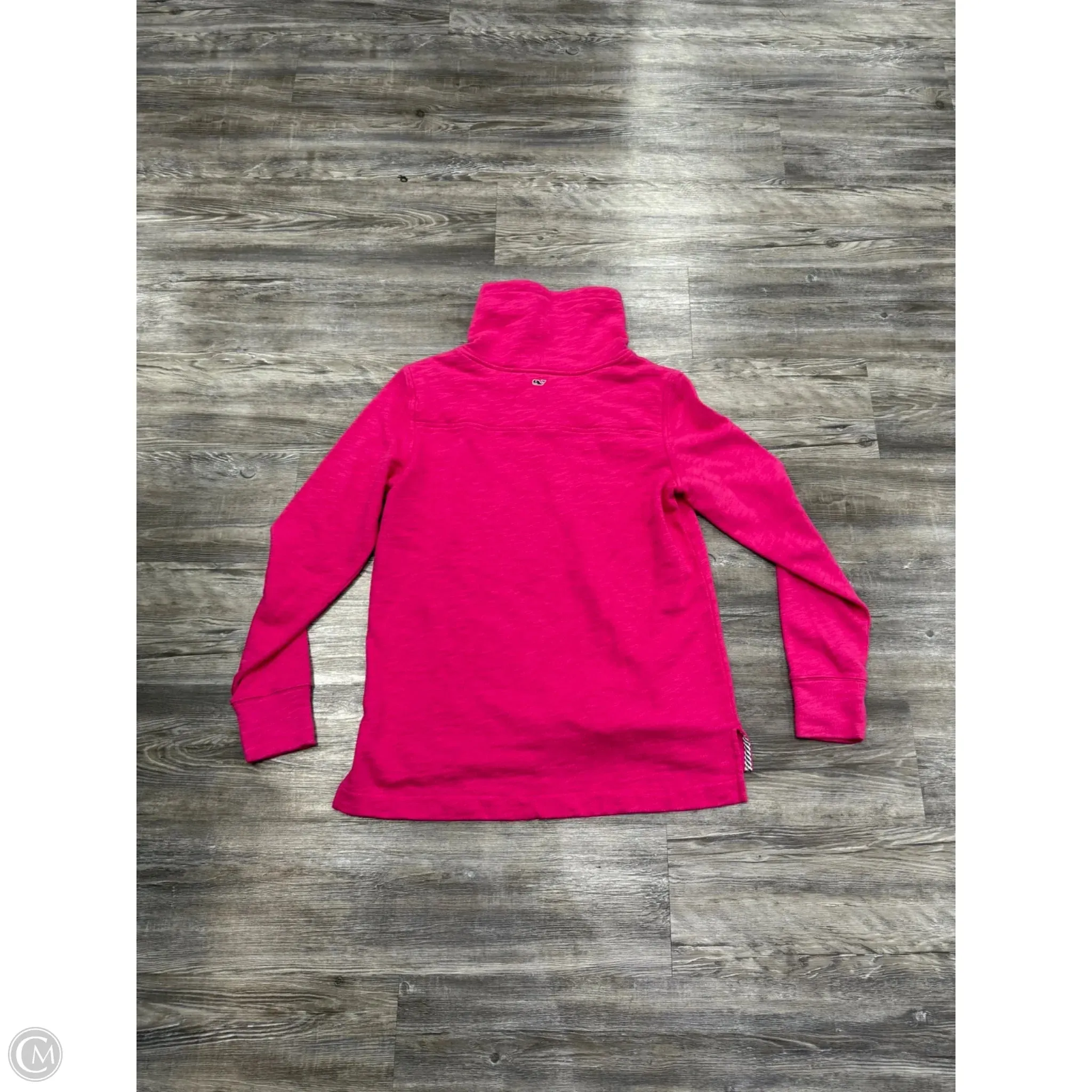 Lightweight Vest FlexibleNeckline Sweatshirt Crewneck By Vineyard Vines In Pink, Size: S