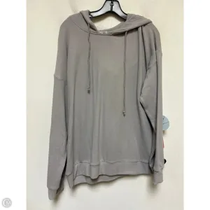 CoolingChannelFabric Lounge Gear Sweatshirt Hoodie By Cloud Ten In Grey, Size: M
