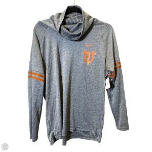 AntiSnagTechnology Outdoor Comfort Athletic Sweatshirt Collar By Nike In Grey, Size: L